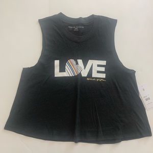 Spiritual Gangster cropped tank! Size L